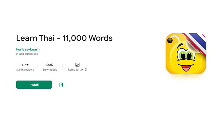 Learn Thai 11000 Words